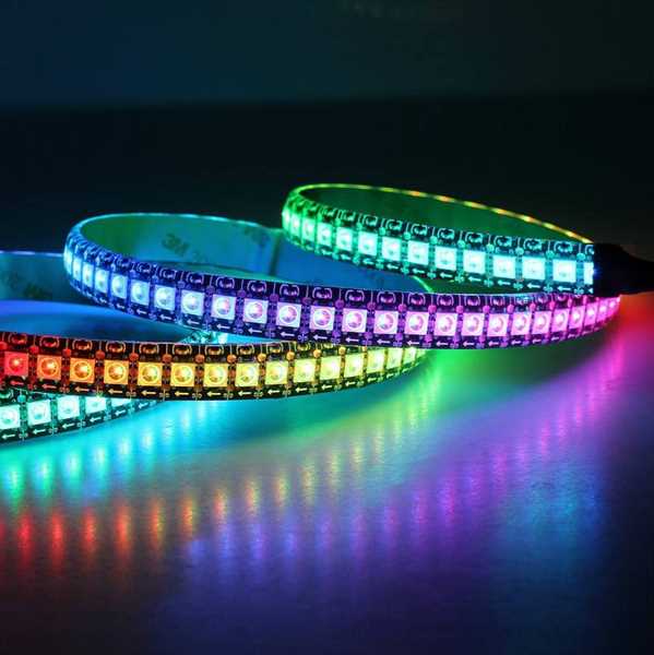LED Stripe RGB-W farbig 5050LEDs 60-24V IP65
